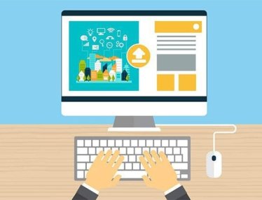 hands typing on keyboard for seo