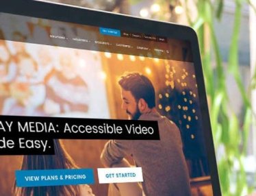 Website Launch for Innovator and Leader in Online Video Accessibility: 3Play Media, viewed on a laptop screen