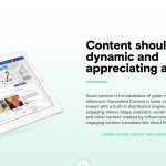 B2B Website Examples: Tapfluence Homepage 4 Examples.