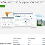 Salesforce Homepage: CTA.