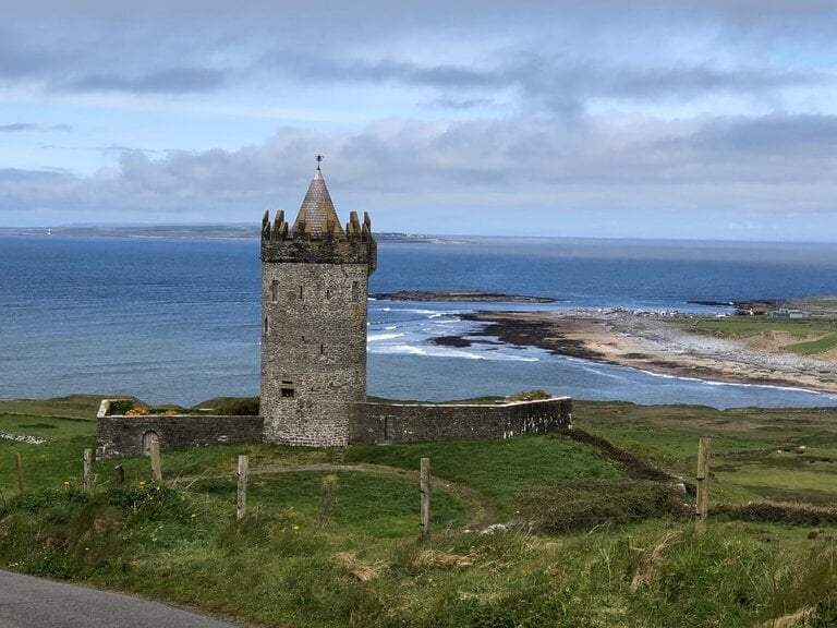 A photo taken during Mary's trip to Ireland.