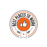 Best Places to Work 2020 badge