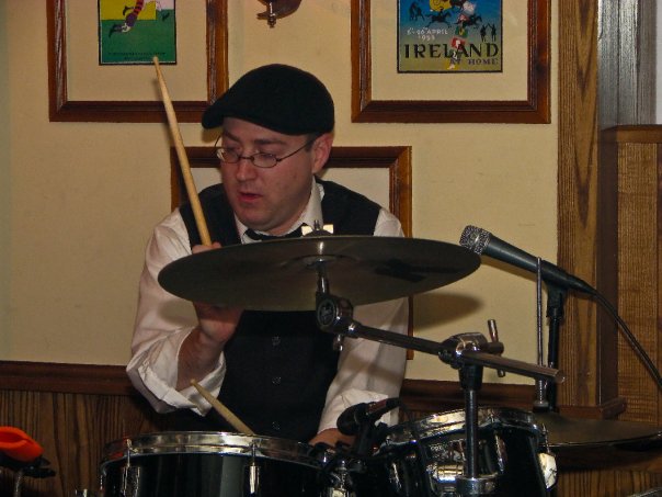Sean Greene drumming