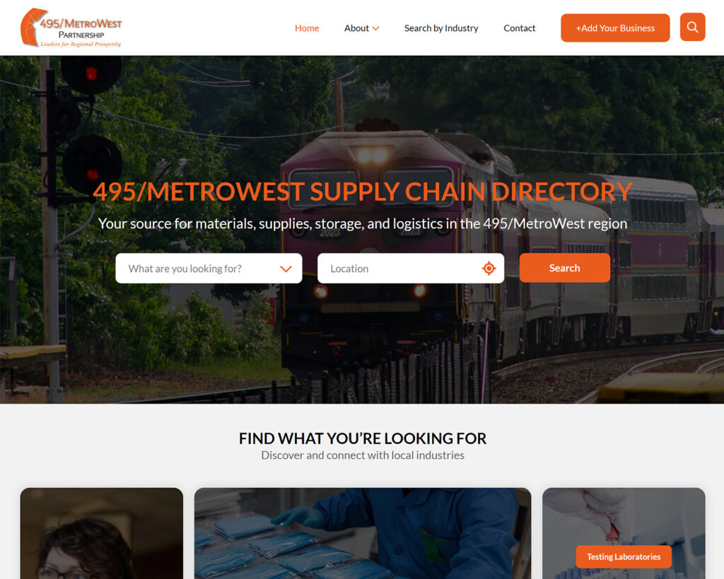 495-Metrowest Partnership Home Page