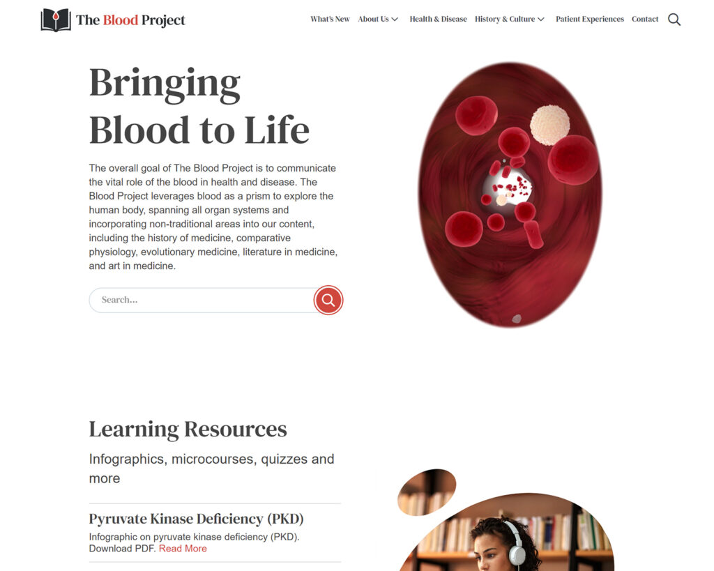 The Blood Project Home Page