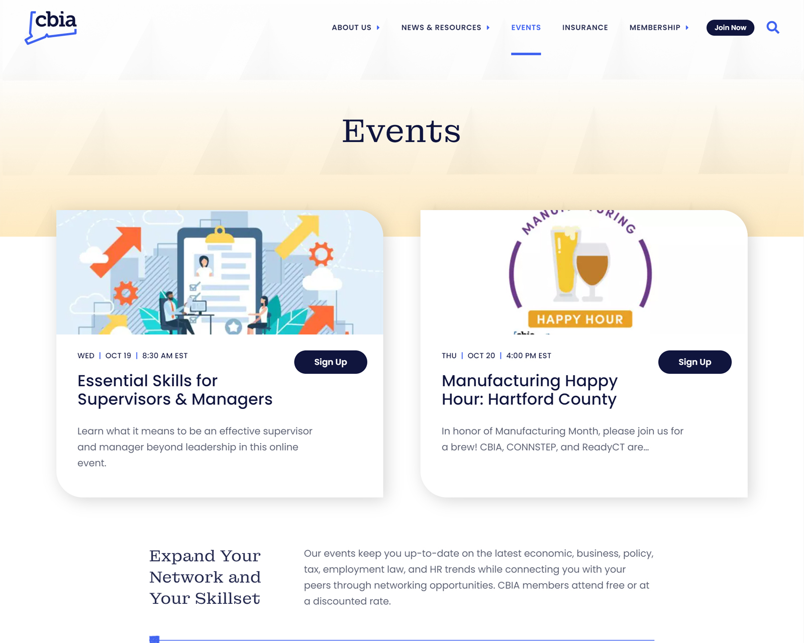 CBIA UserFocused Website Design Drives Engagement