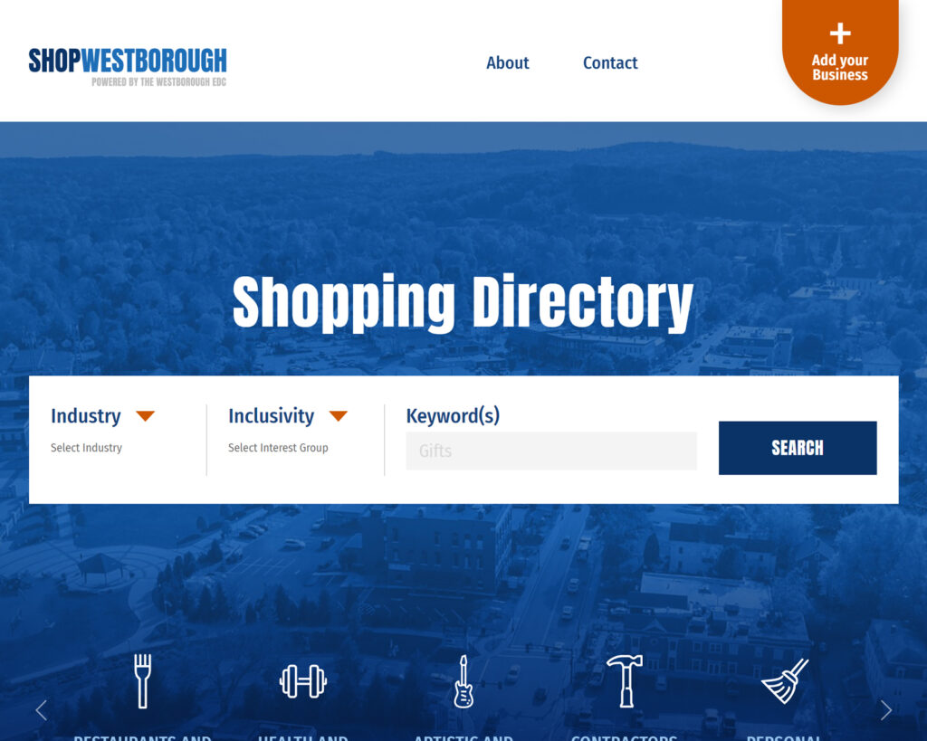 ShopWestborough Homepage image