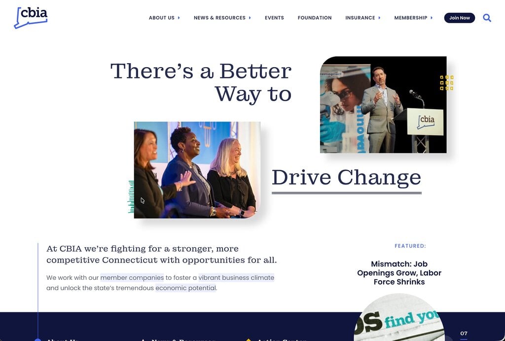 CBIA Desktop Home screenshot