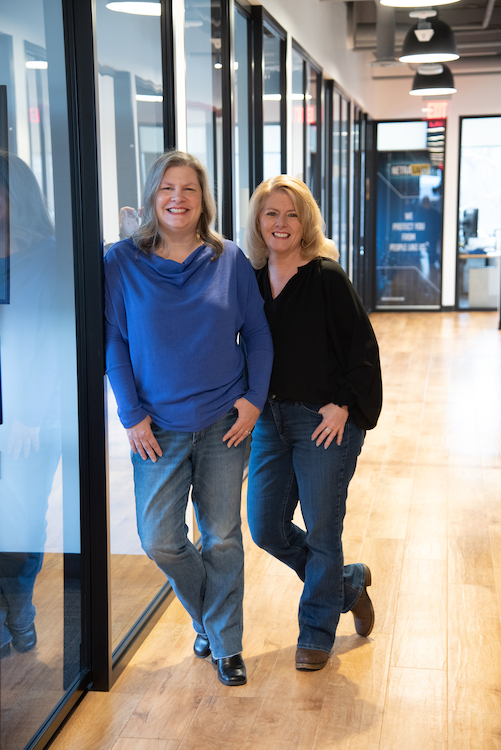 Mary Novick and Jessica Hennessey, the new owners of 3 Media Web.