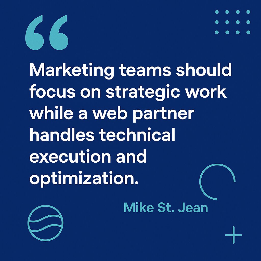 Team Tip from 3 Media Web’s Mike St. Jean
