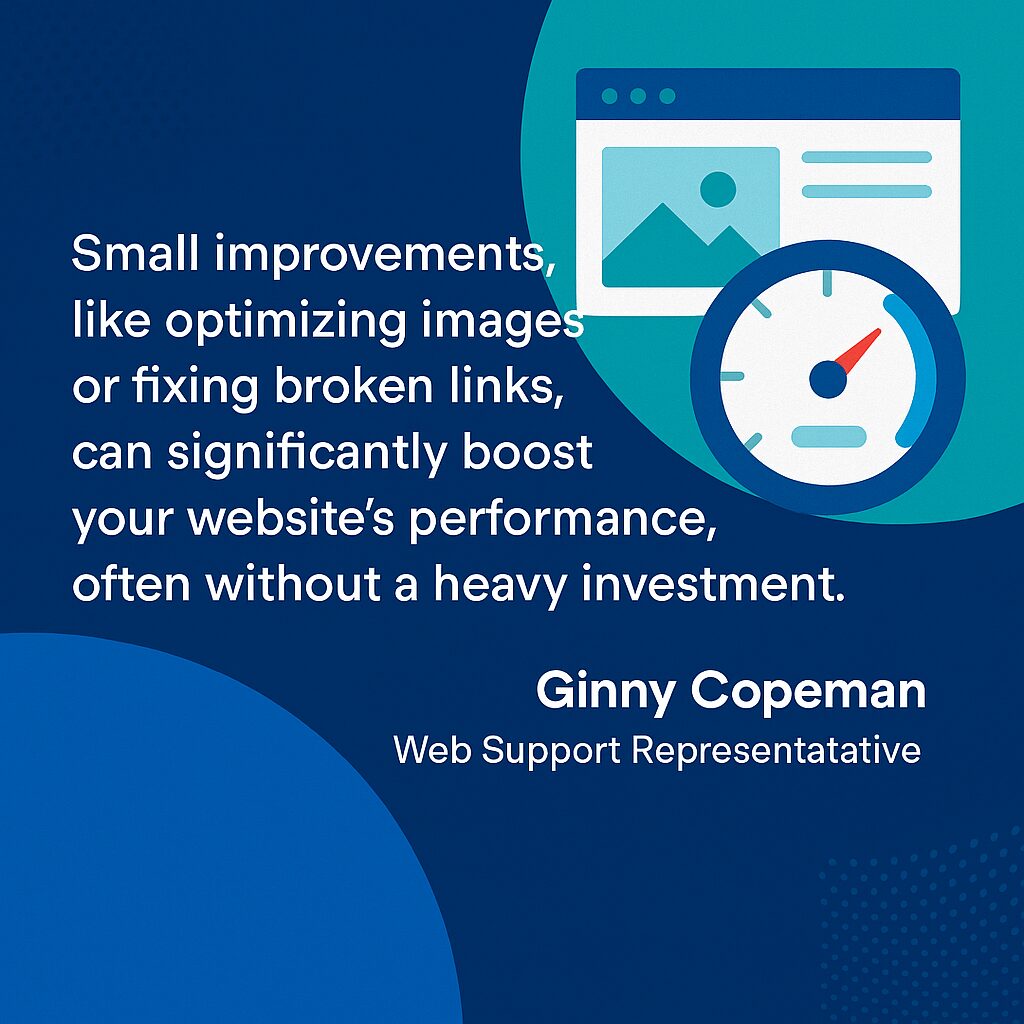 Team Tip from 3 Media Web’s Ginny Copeman.