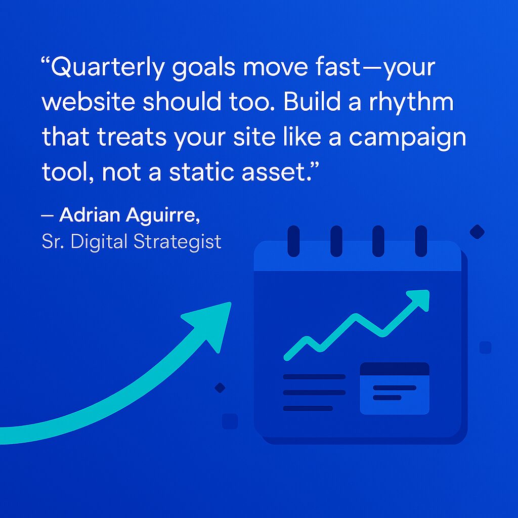 Team Tip from 3 Media Web's Adrian Aguirre.