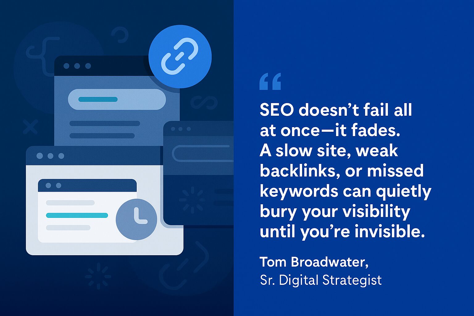Team Tip from 3 Media Web strategist, Tom Broadwater.