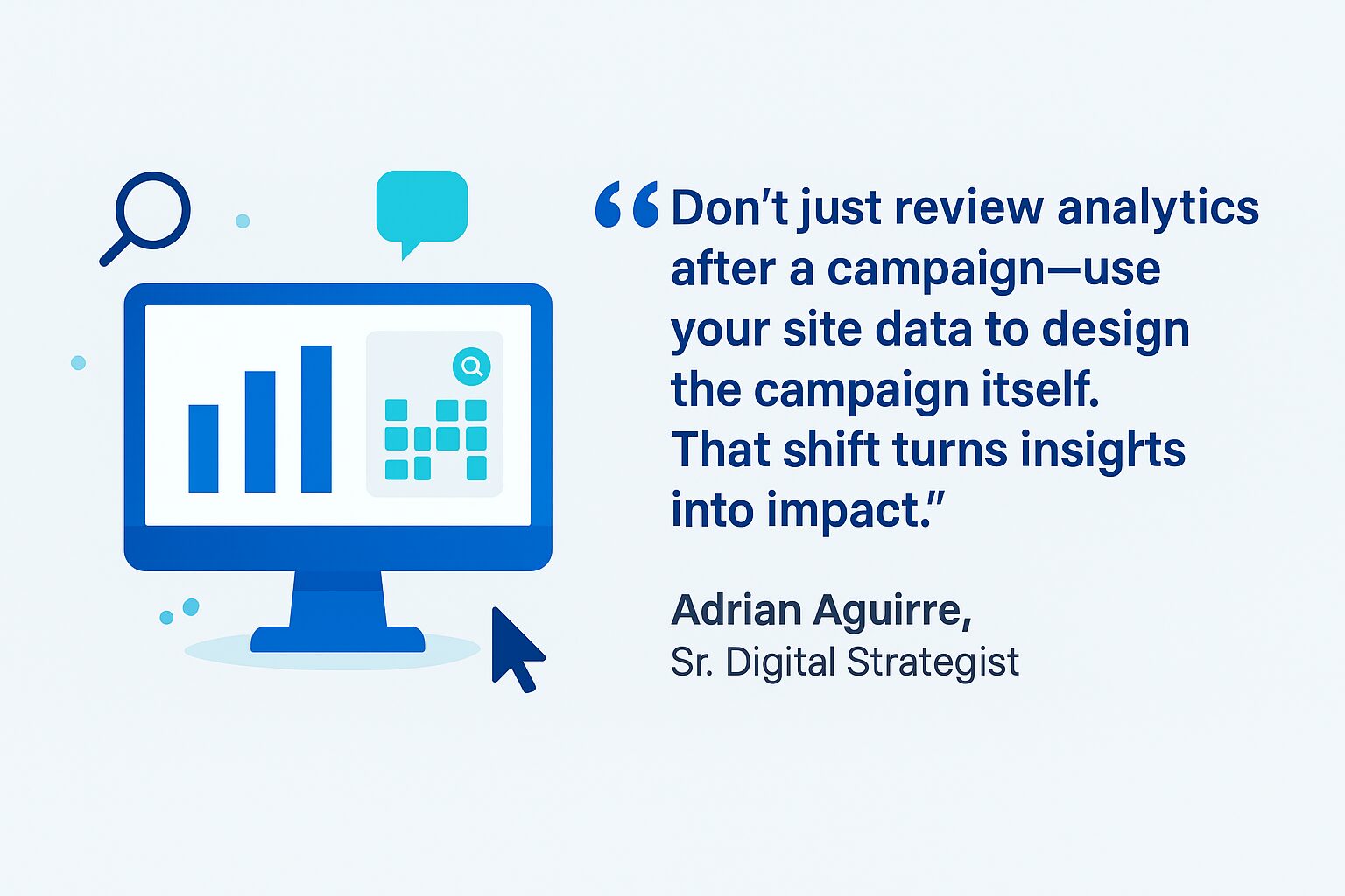 Team Tip from 3 Media Web's Adrian Aguirre