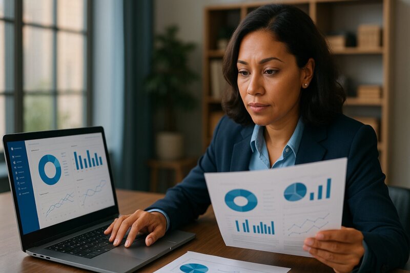 A CMO reviews the most important website KPIs.