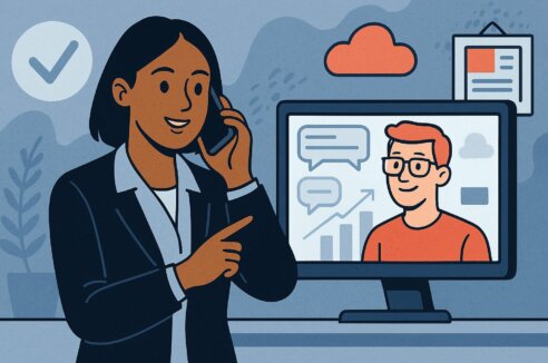 An agency leader makes a smart referral to a web partner.