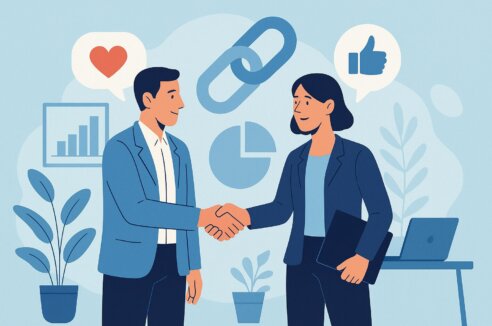 Two agency partners make a deal to help their clients
