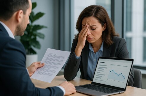 An agency leader realizes she made a referral mistake.