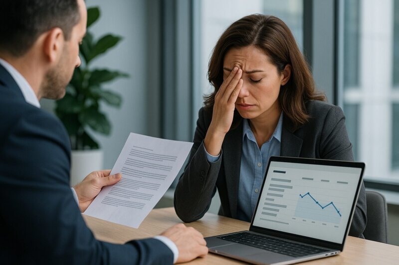 An agency leader realizes she made a referral mistake.