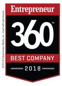 Entrepreneur Magazine 360 Badge