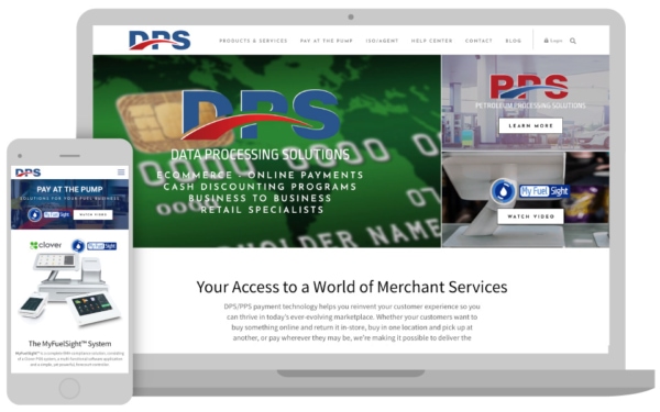 DPS needed better sales enablement solutions added to their website, so their recruited the help of 3 Media Web.