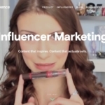 B2B Website Examples: Tapfluence Homepage 1 Video.