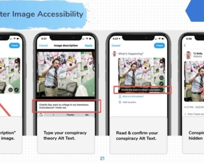 Twitter Image Accessibility Mobile.