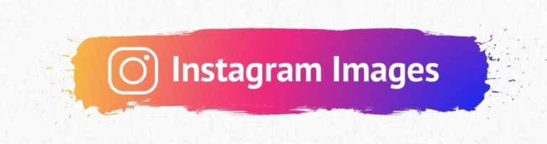 Instagram Image Accessibility Header.