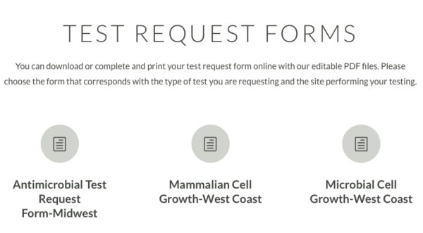 request form