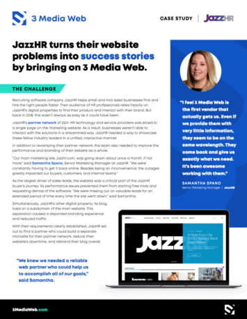 Read the latest case study from our project with JazzHR