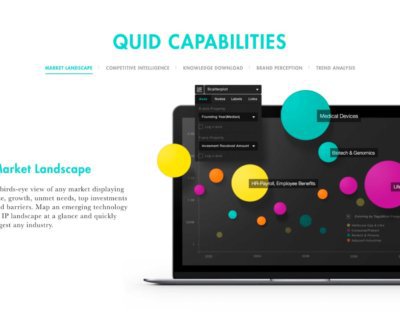 Software Company Websites: Quid Capabilities.