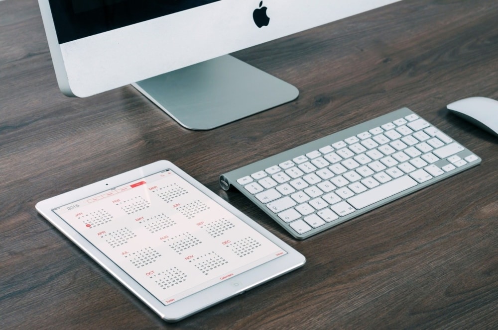 calendar next to desktop computer showing ccpa effective date