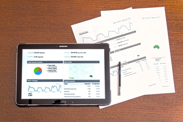 website traffic charts