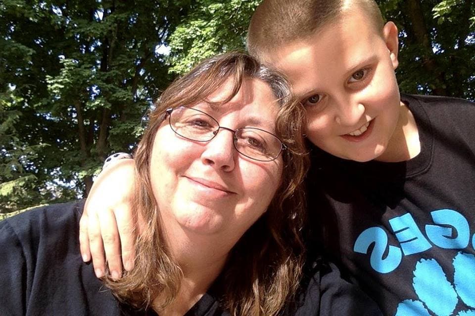 Rachel Rodgers, Client Services Manager and her son Nick