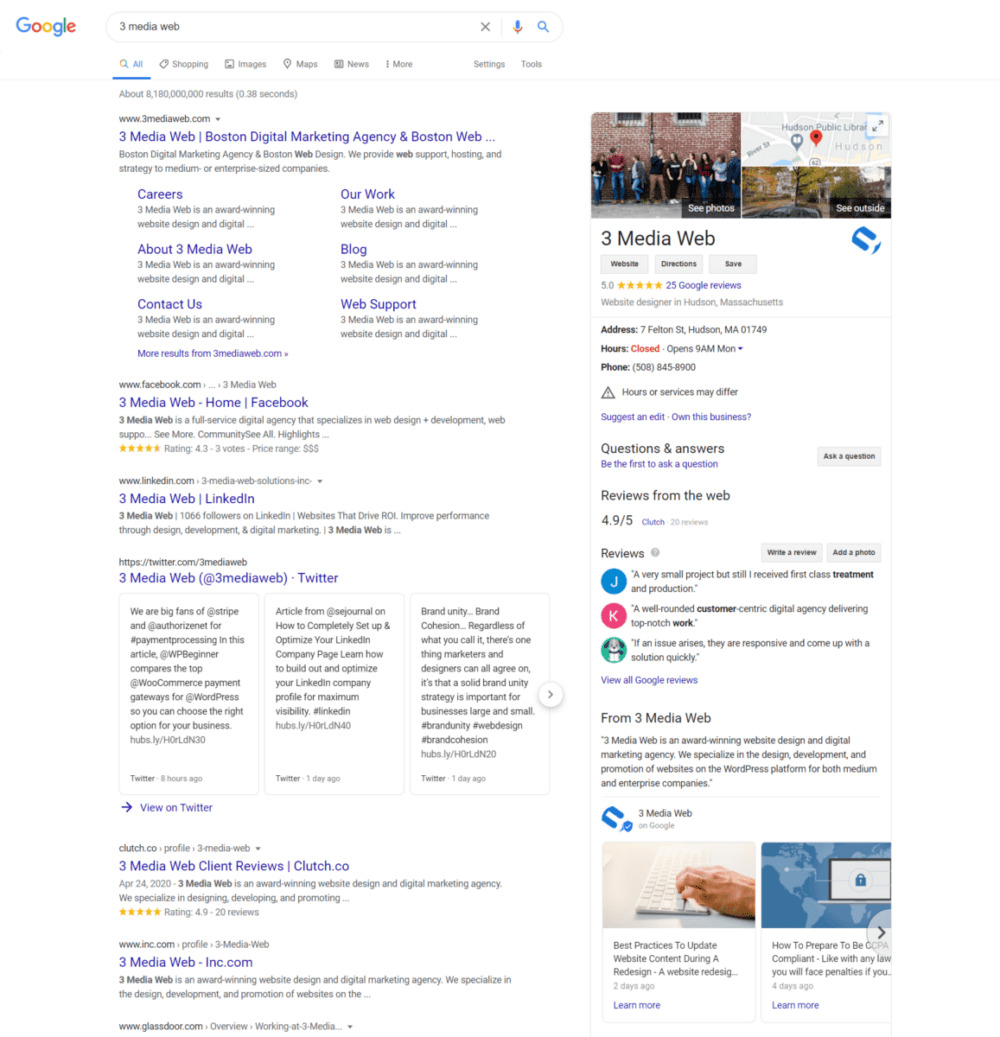 google rich snippets